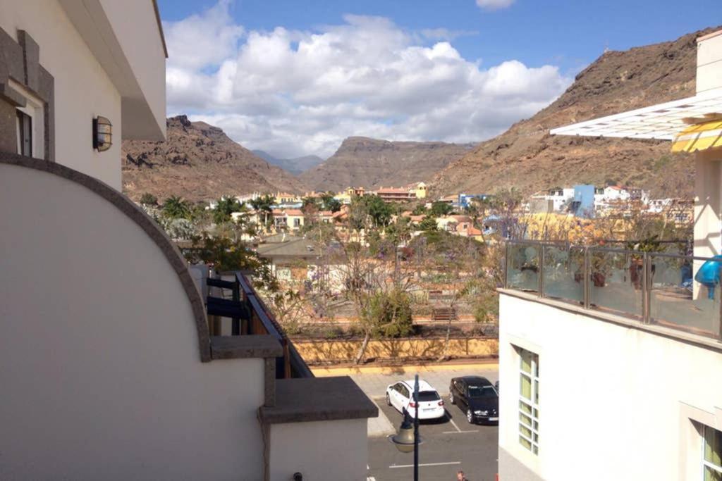 Schoene Wohnung Direkt Am Meer Mit Meerblick, Wlan Puerto De Mogan Extérieur photo